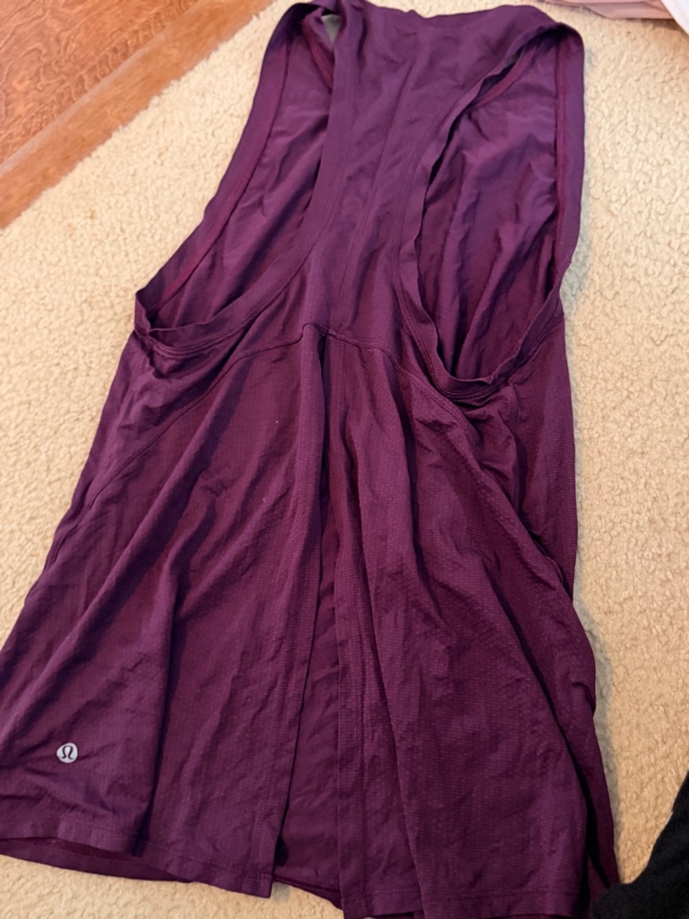 lululemon athletica Deep Plum Racerback Tank Top